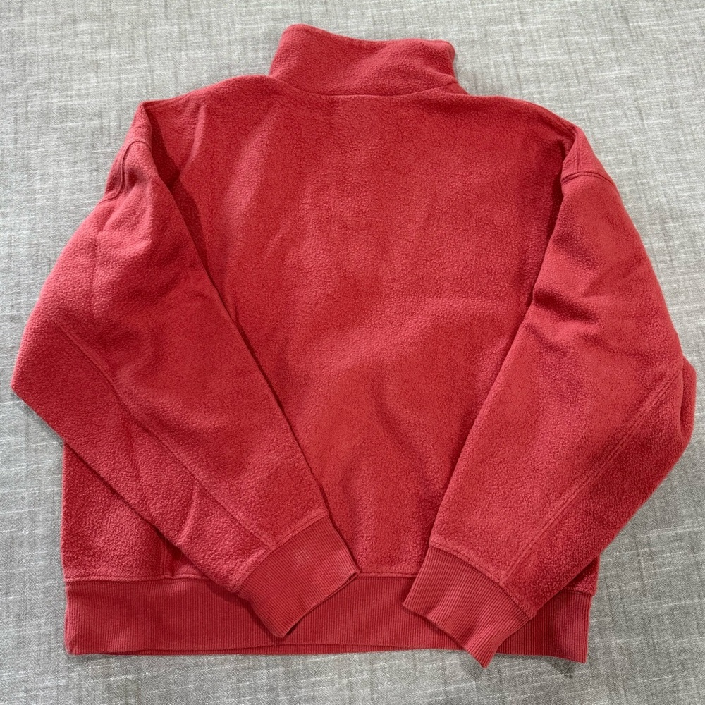 Universal Thread Zip-Up Sweater in Rust - Picture 3 of 6